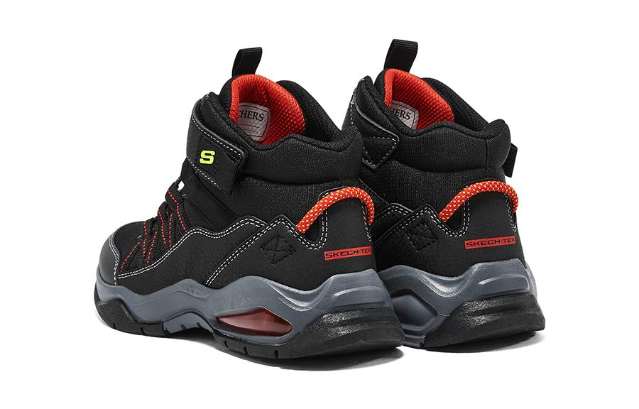 (GS) Skechers Skech-Air Adventure 'Black Red' 406429LC-BKRD