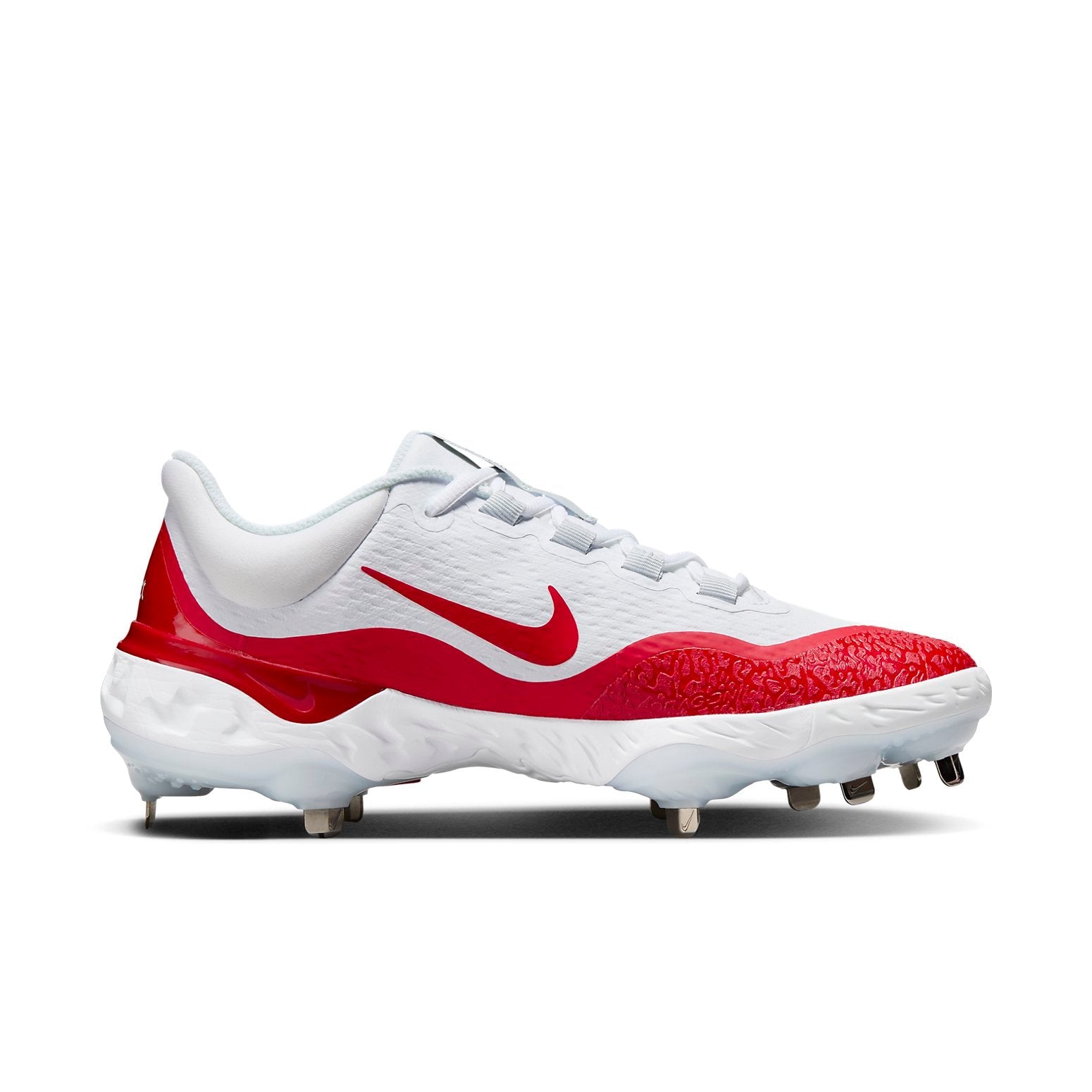 Nike Alpha Huarache Elite 4 Low 'White University Red' FD2745-105