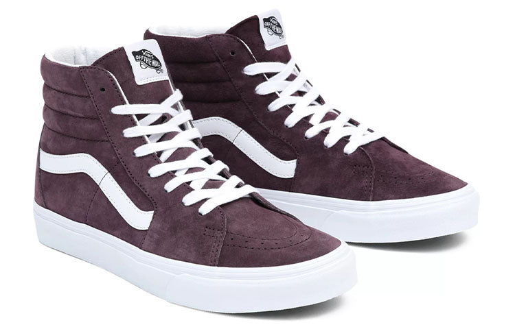 Vans SK8-HI High Top Casual Skate Shoes Unisex Purple White VN0A5JMJBEF