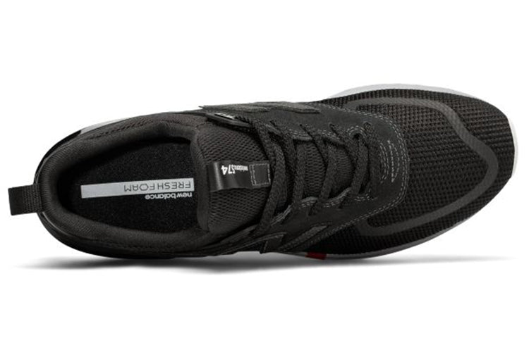 New Balance NB 574 Sport Sports Casual Shoes 'Black White Red' MS574UTB