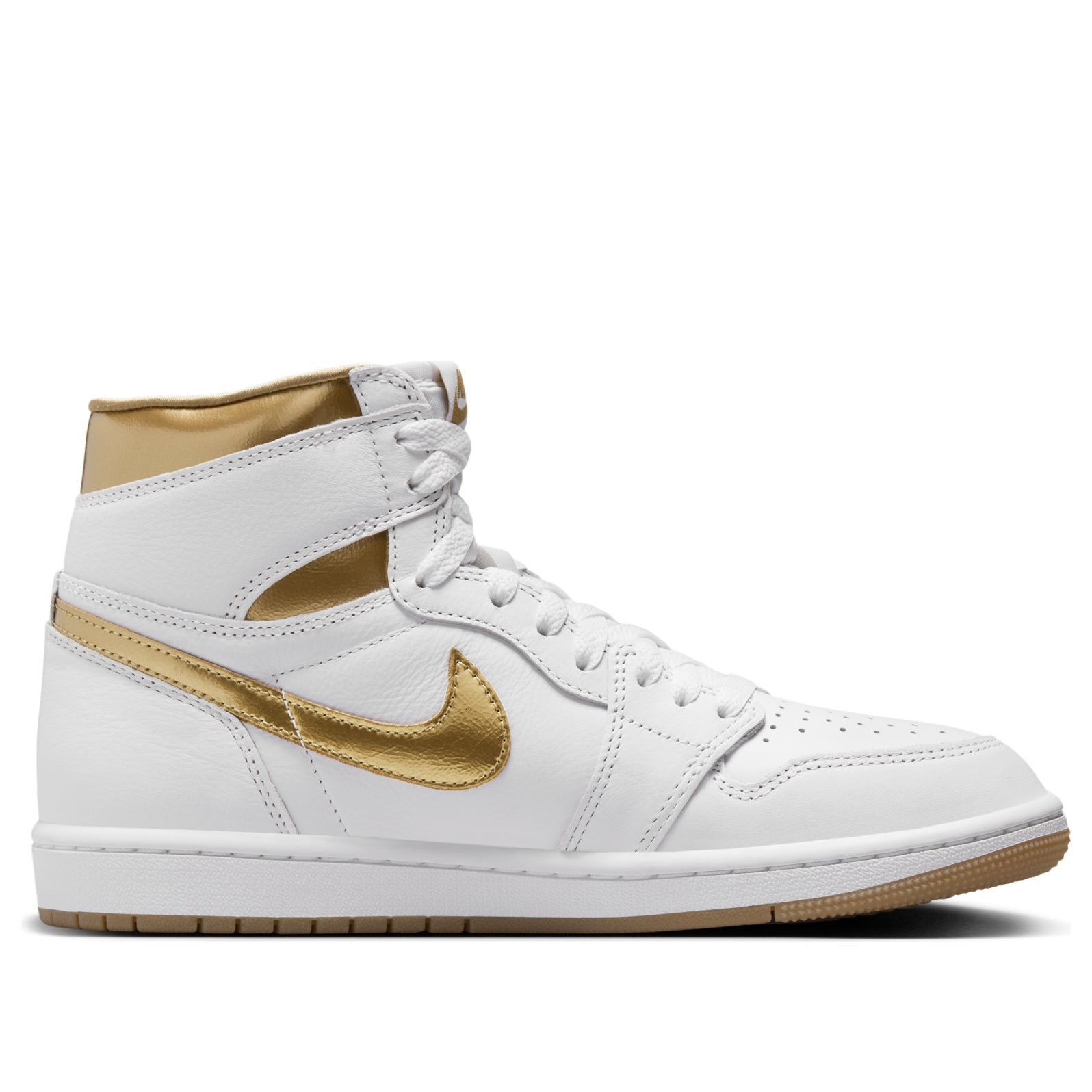 (WMNS) Air Jordan 1 OG 'White Metallic Gold' FD2596-107