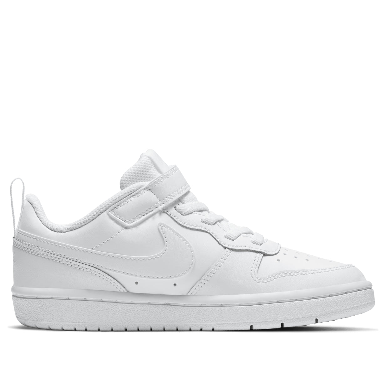 (PS) Nike Court Borough Low 2 'Triple White' BQ5451-100
