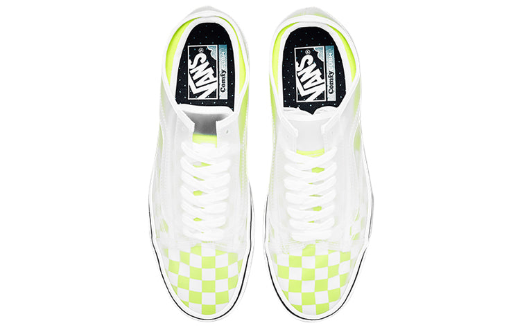 Vans ComfyCush Slip-Skool 'Safety Yellow Checkerboard' VN0A4P3EWYJ