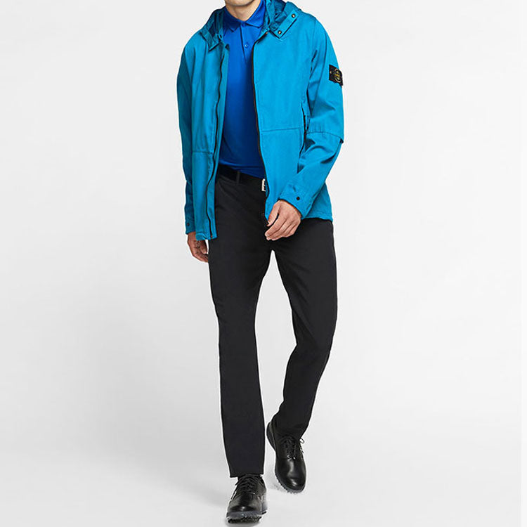 Nike Golf x Stone Island Crossover Sports Hooded Jacket US Edition Blue AV5229-406