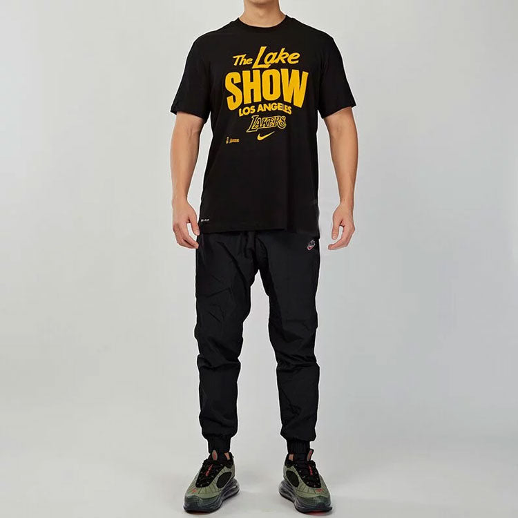 Nike Los Angeles Lakers Mantra Dri-Fit NBA Short Sleeve Black CK8810-010
