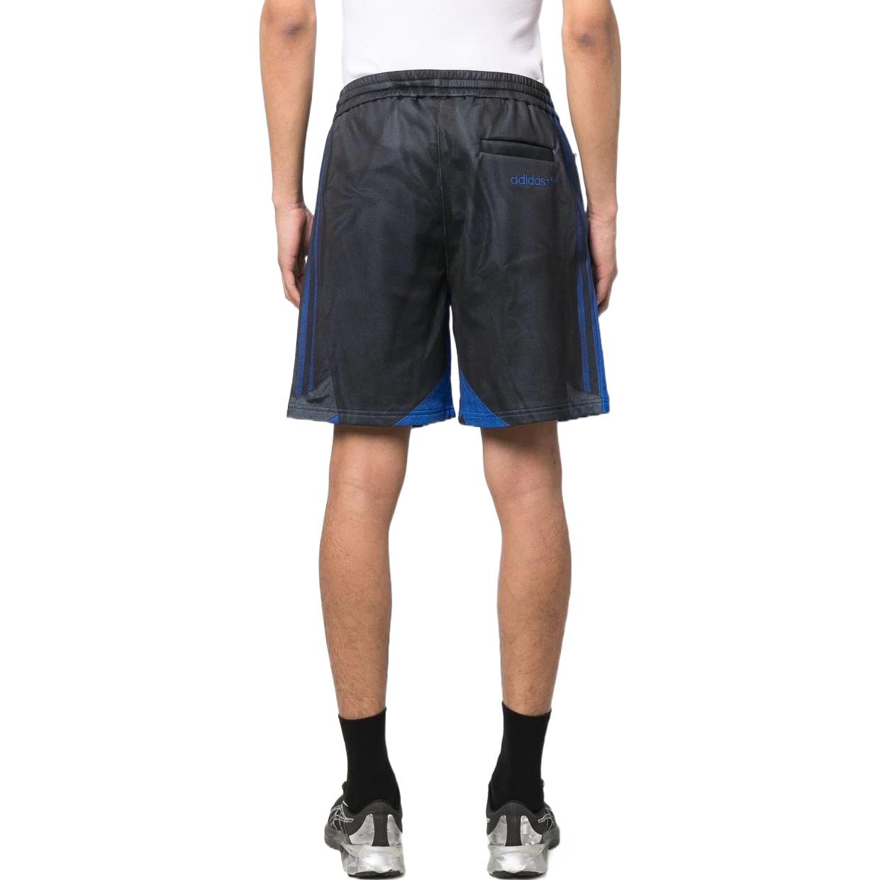 Men's adidas originals Design Drawstring Lacing Straight Shorts Colorblock HC0425