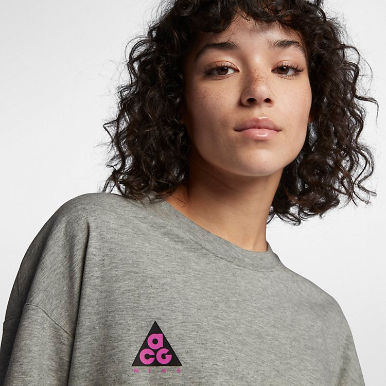 Nike Sportwear ACG Tee 'Dark Grey Black Pink' AO4644-063