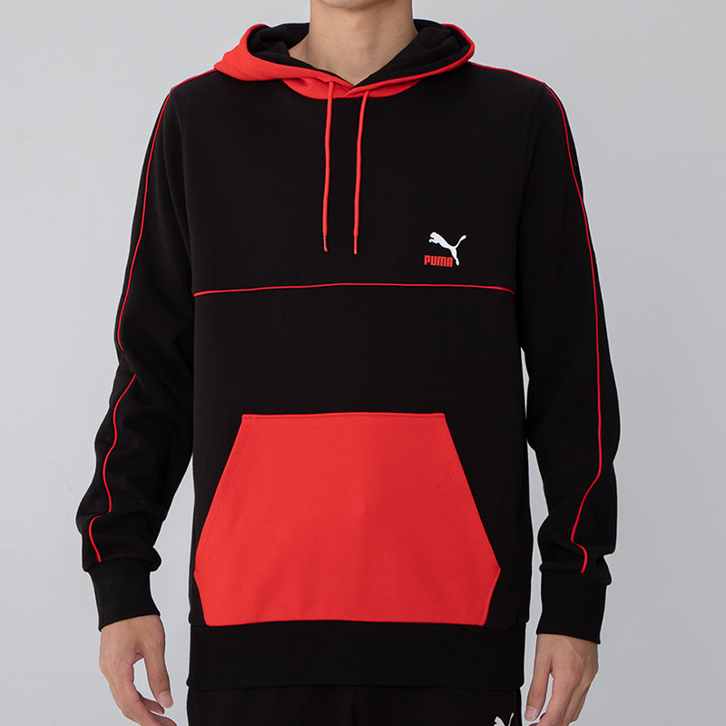 PUMA CLSX ColBlock Hoodie 'Black' 534158-01