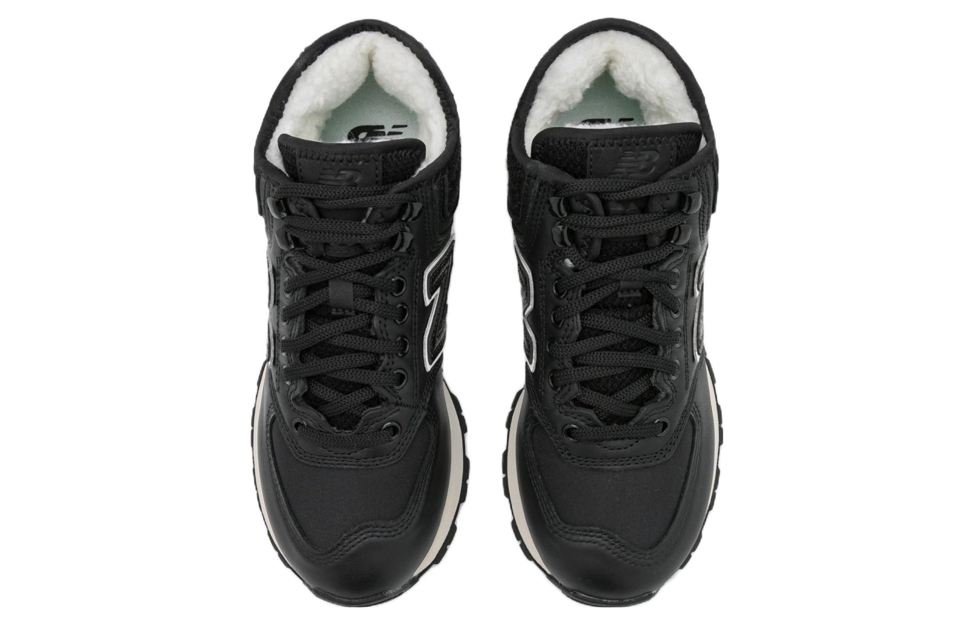 (WMNS) New Balance 574 Series Mid Tops Casual Black WH574MI2
