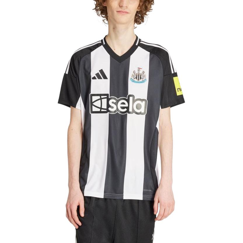 adidas Newcastle United FC 24/25 Home Football Jersey Asia Sizing 'Black White' IX3165