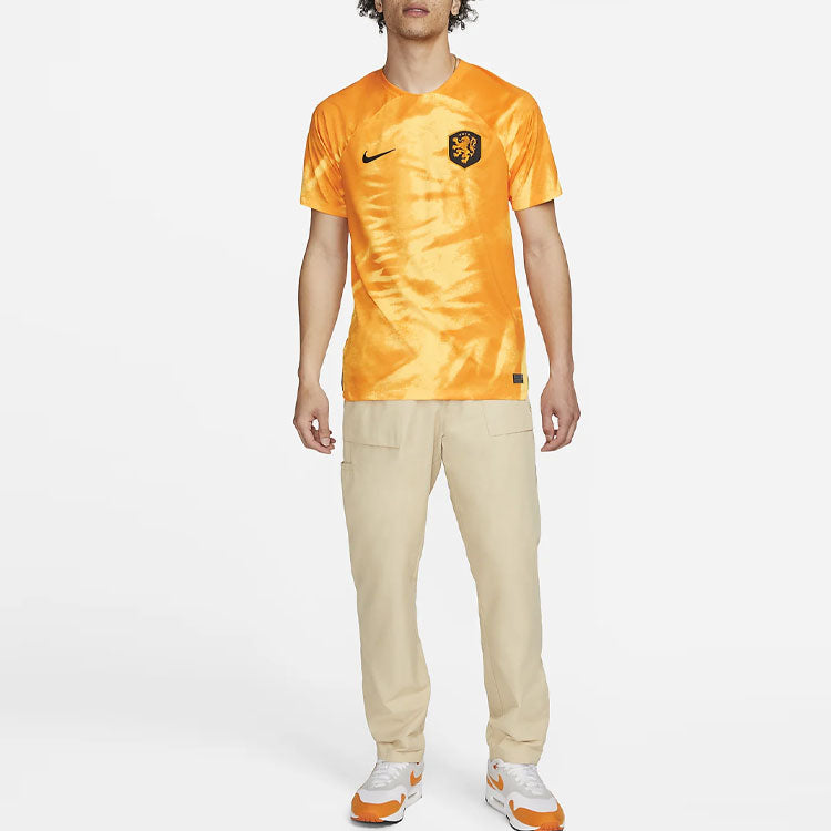 Nike Netherlands 22/23 World Cup Home Jersey 'Laser Orange' DN0694-845