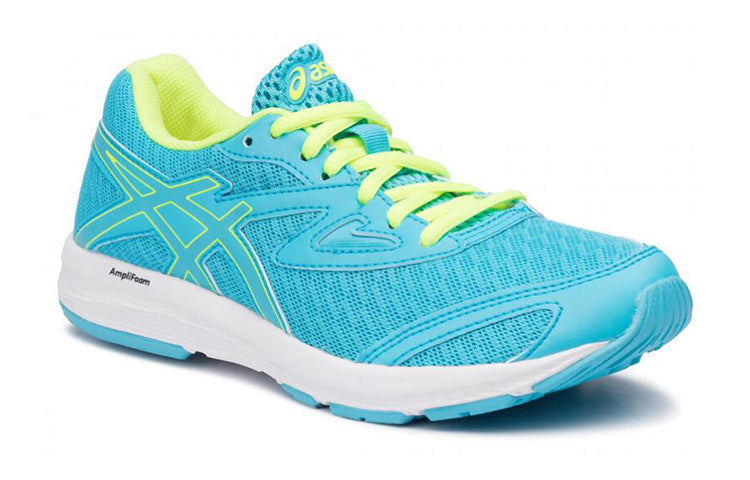 (GS) ASICS Amplica 'Blue Yellow' C808N-401