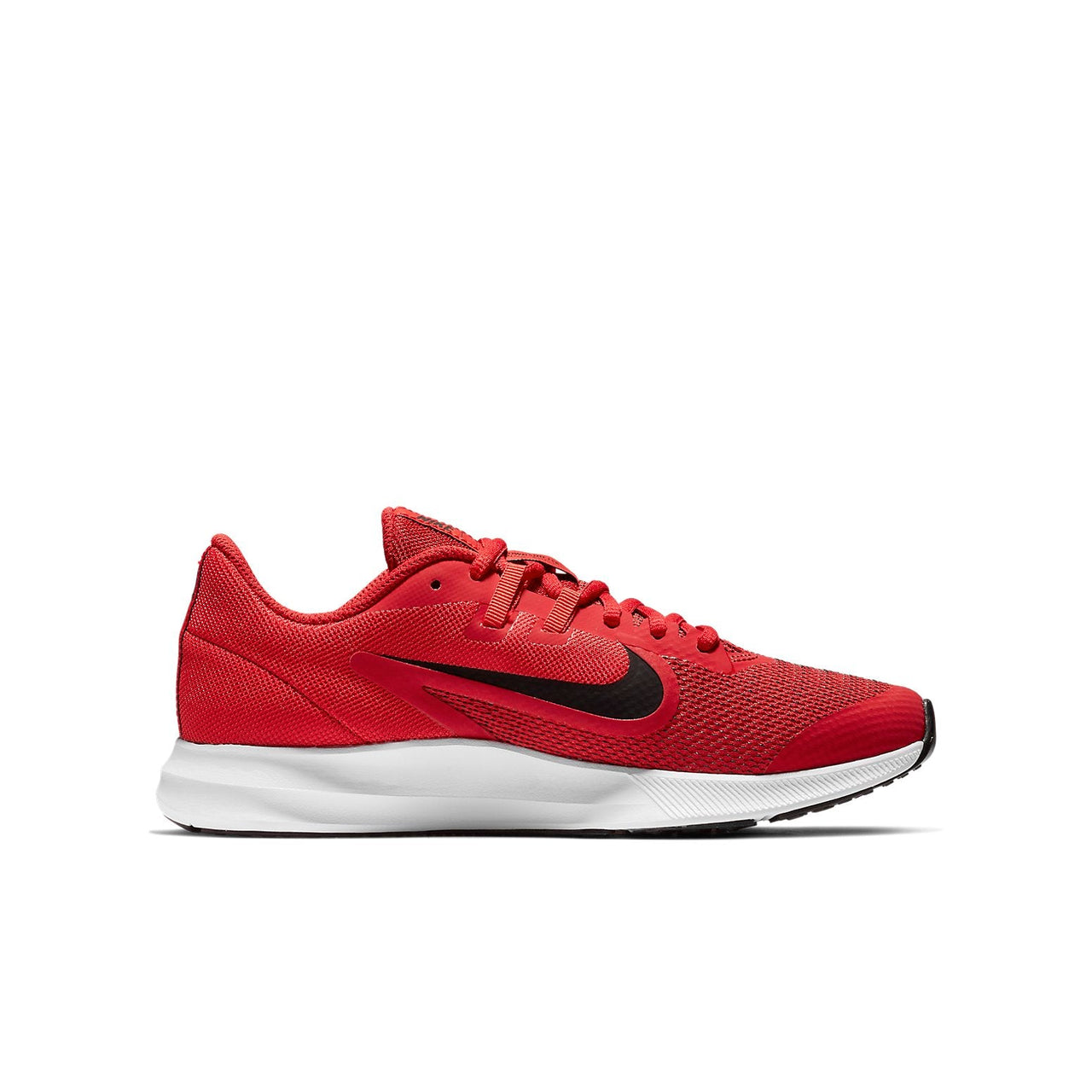 (GS) Nike Downshifter 9 Black/Red AR4135-600