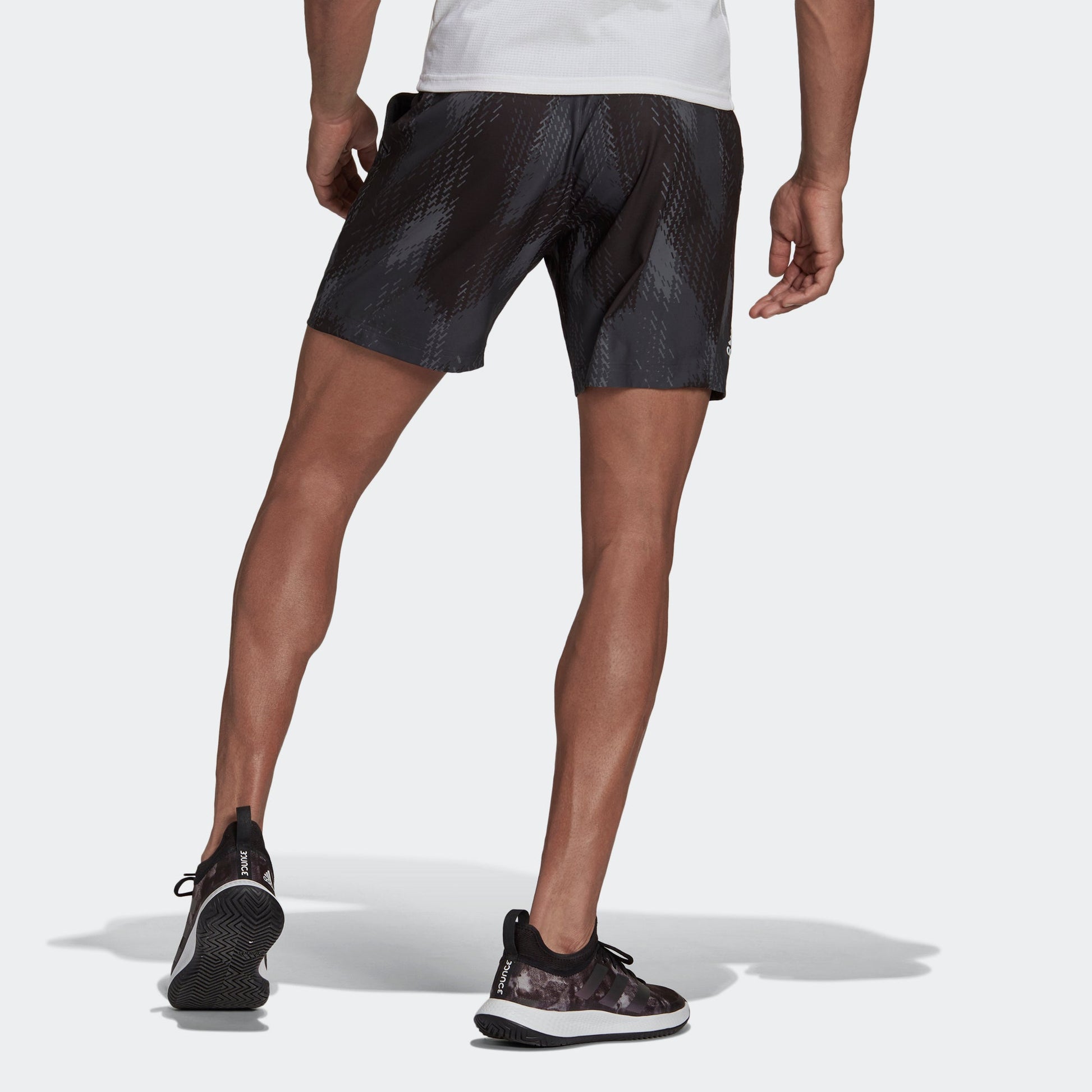 adidas Printed Short Tennis Training Sports Shorts Black GS4938