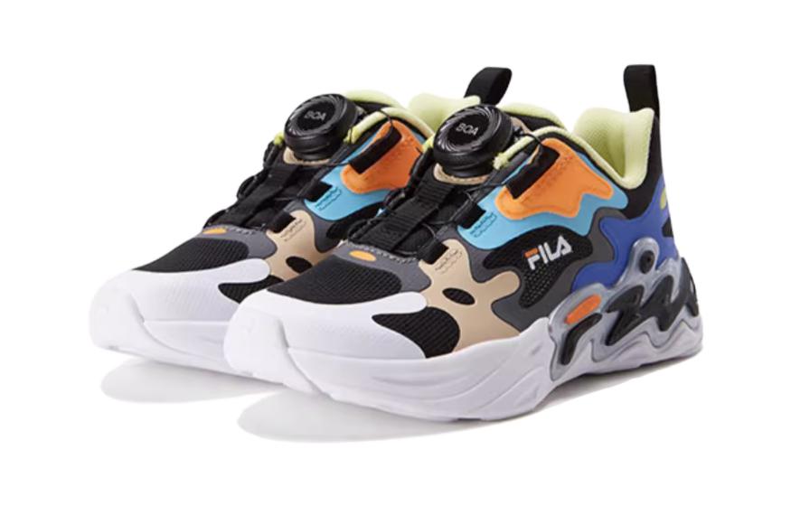 (PS) FILA BOA Explorer Shoes 'Black Blue Orange' K14B221103FBW