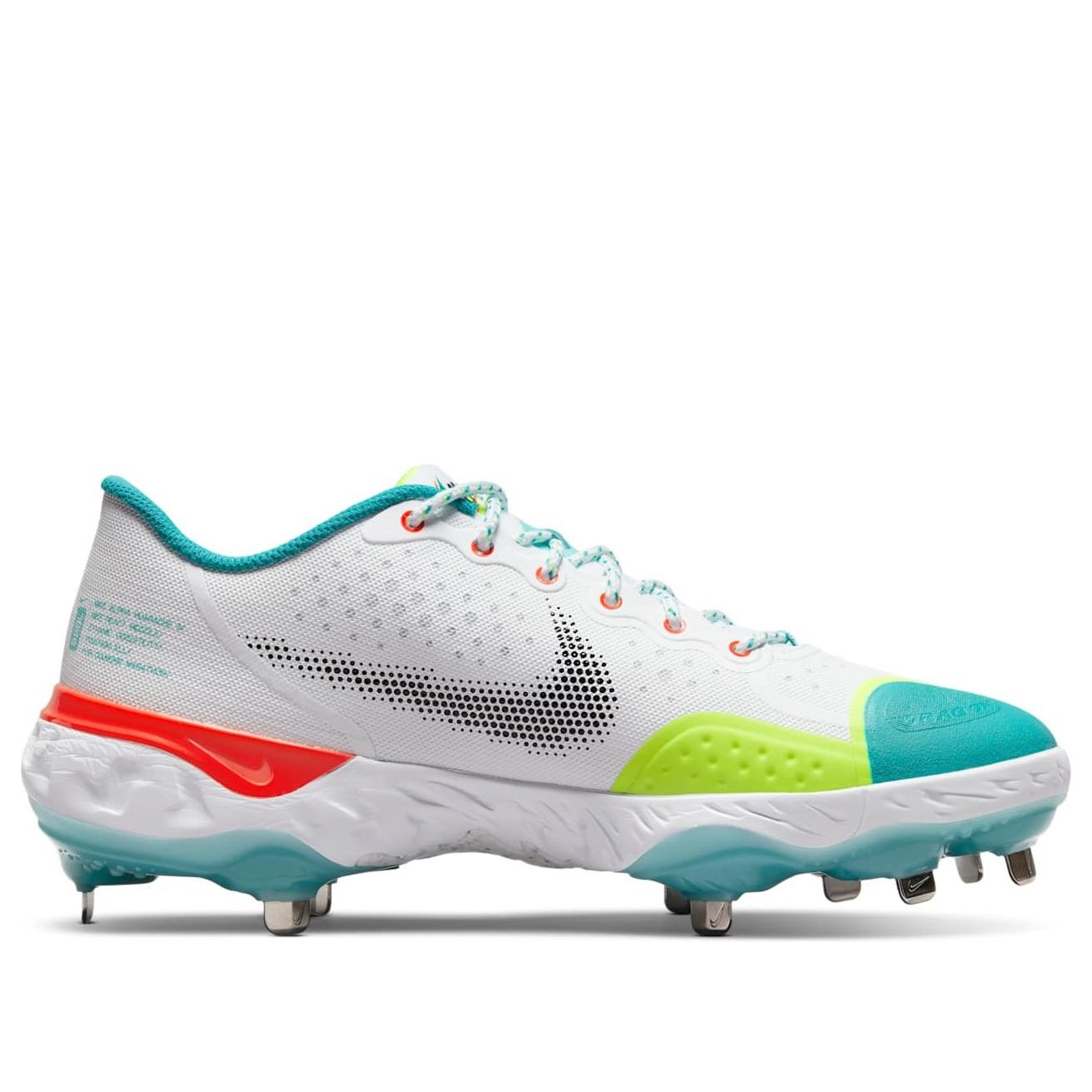 Nike Alpha Huarache Elite 3 Low 'White Infrared Volt' CV3552-107
