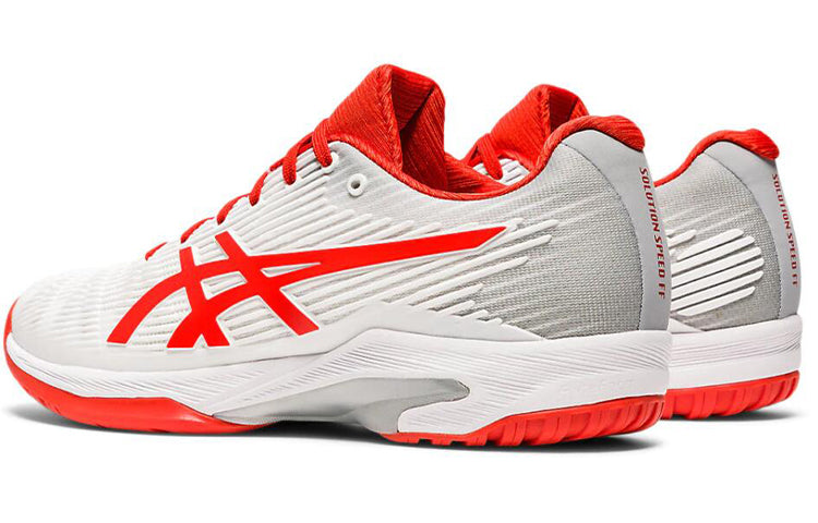 (WMNS) ASICS Solution Speed 'White Fiery Red' 1042A002-104