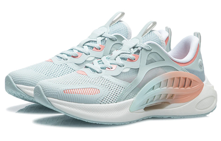 (WMNS) Li-Ning Comet 'Wan Blue Fluorescent Orange' AGLR044-2