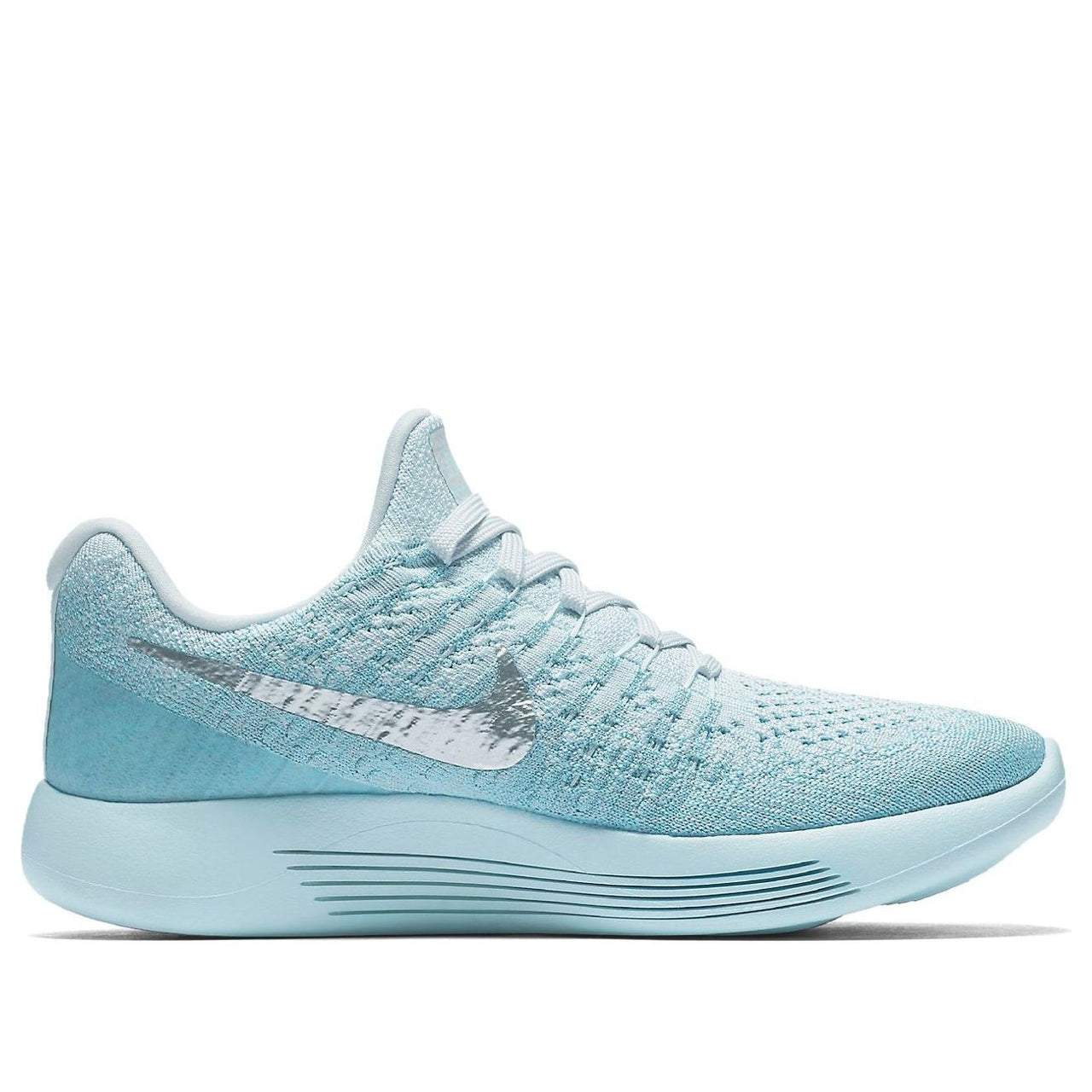 (WMNS) Nike Lunarepic Low Flyknit 2 'Glacier Blue' 863780-405