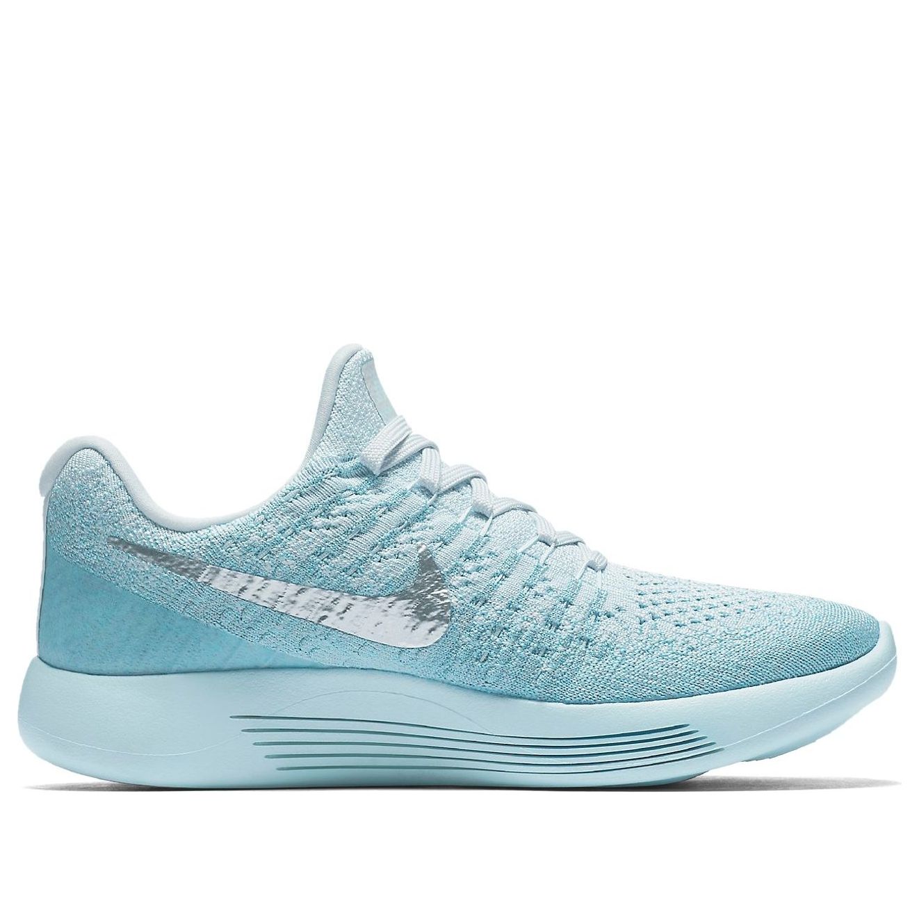 (WMNS) Nike Lunarepic Low Flyknit 2 'Glacier Blue' 863780-405