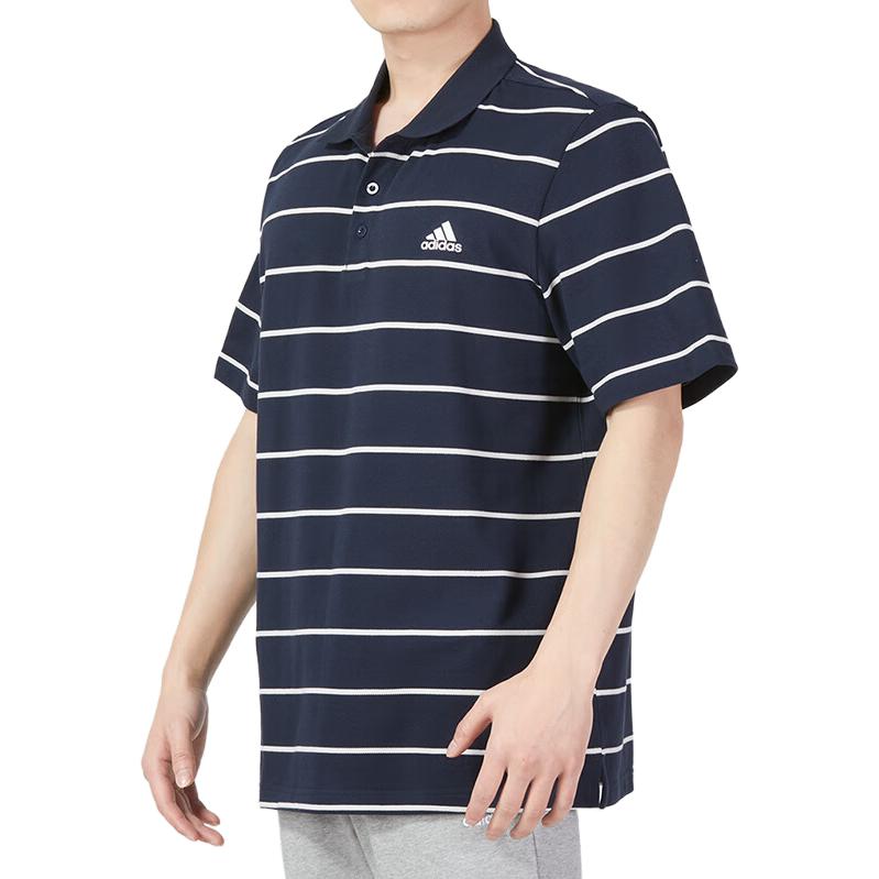 adidas Fi Stripe Polo Shirt 'Navy' IA8164