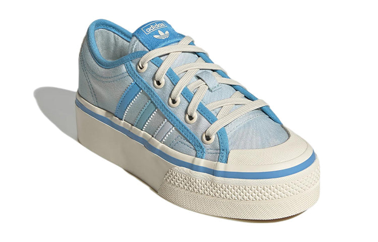 (GS) adidas Nizza Platform 'Acid Wash - Almost Blue' GY7052