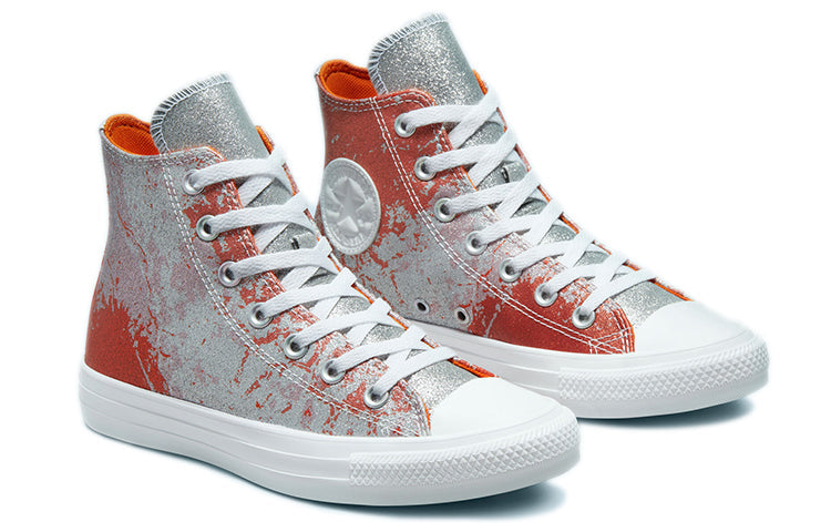 (WMNS) Converse Chuck Taylor All Star High 'Hybrid Shine - Gradient Fire Pit' 571375C