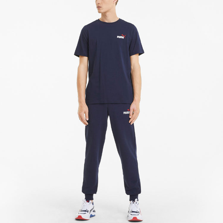 PUMA Ess Logo T-Shirt 'Navy' 845923-06
