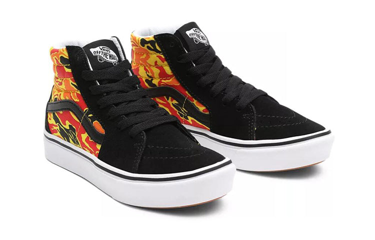 Vans SK8-HI GS Black/Red VN0A4UVX31O