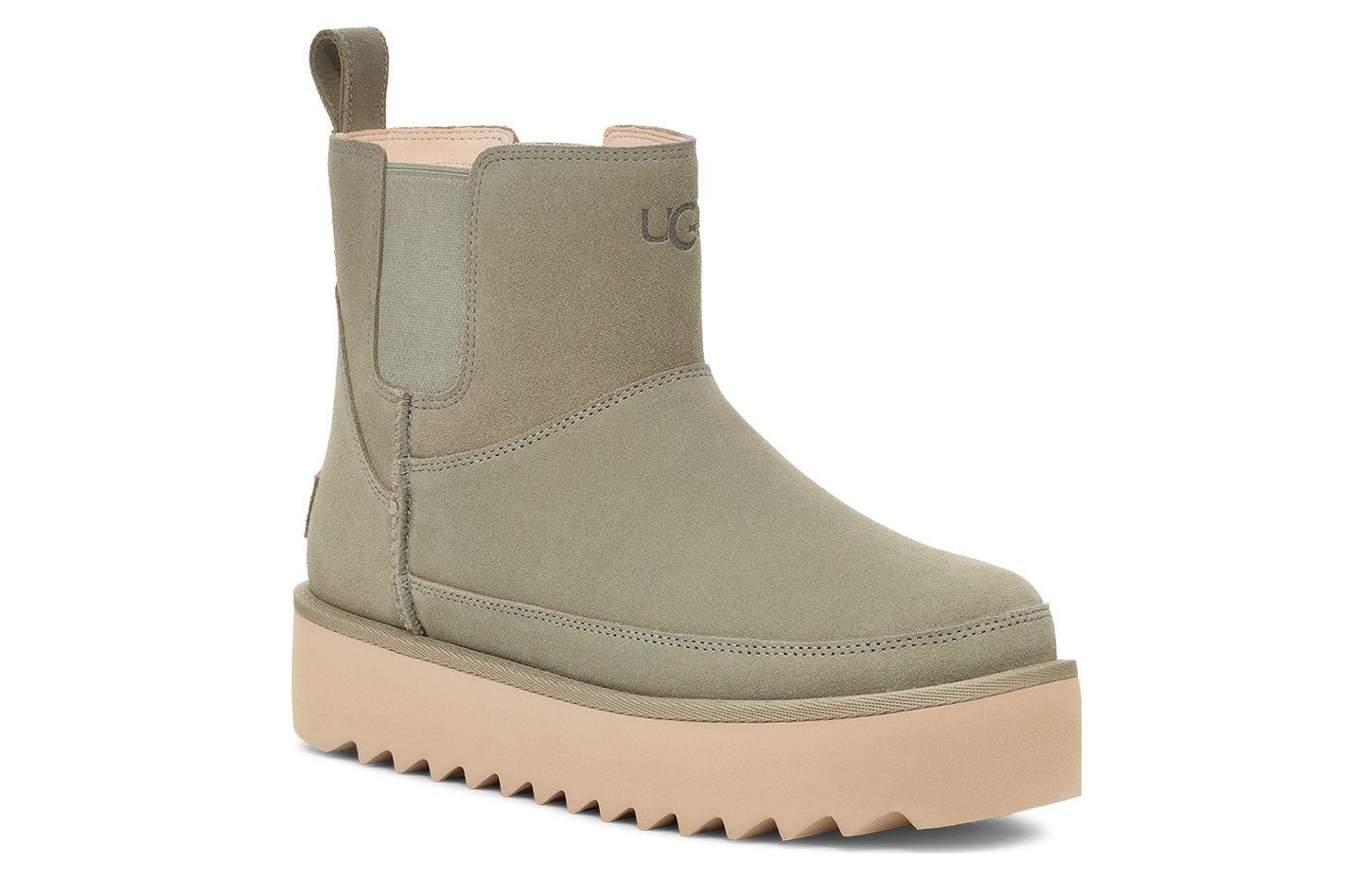 (WMNS) UGG Chelsea Platform Mini 'Shaded Clover' 1158051-SDC