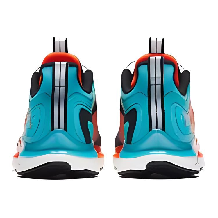 (GS) ANTA Running Series Sneakers 'Black Orange Blue' A312425577-5