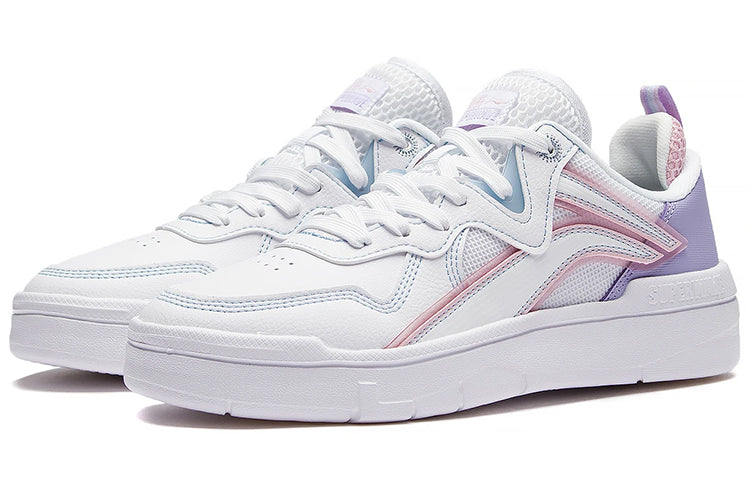 (WMNS) Li-Ning Superwave Lite 'White Pink Purple' AGCS098-2