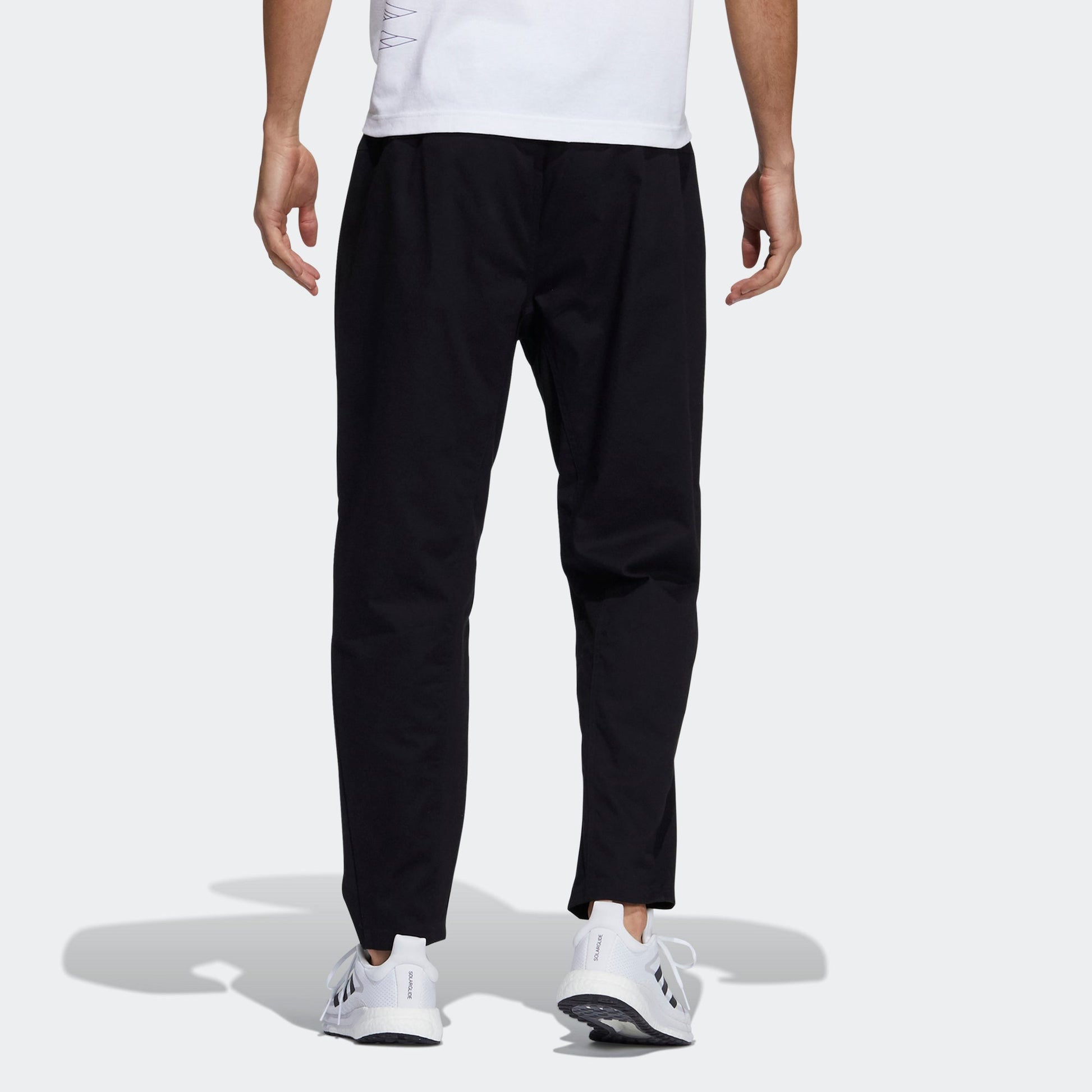 Men's adidas St Wv Cargo Pnt Casual Sports Lacing Breathable Long Pants/Trousers Black H39250