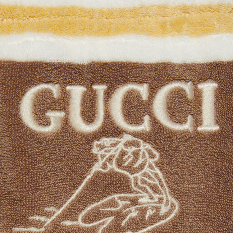 (GS) Gucci x Peter Rabbit Terry Cloth Shorts 'Yellow Brown' 770710-XJF77-7471