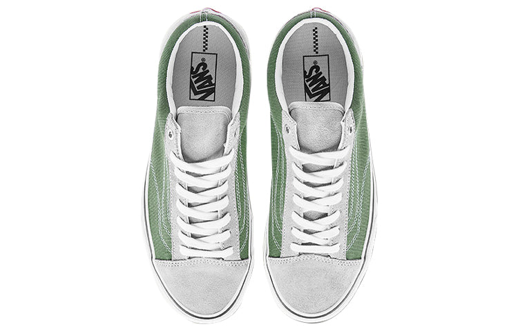 Vans Style 36 Retro Low Top Casual Skate Shoes Unisex 'Green Khaki' VN0A3DZ3T0X