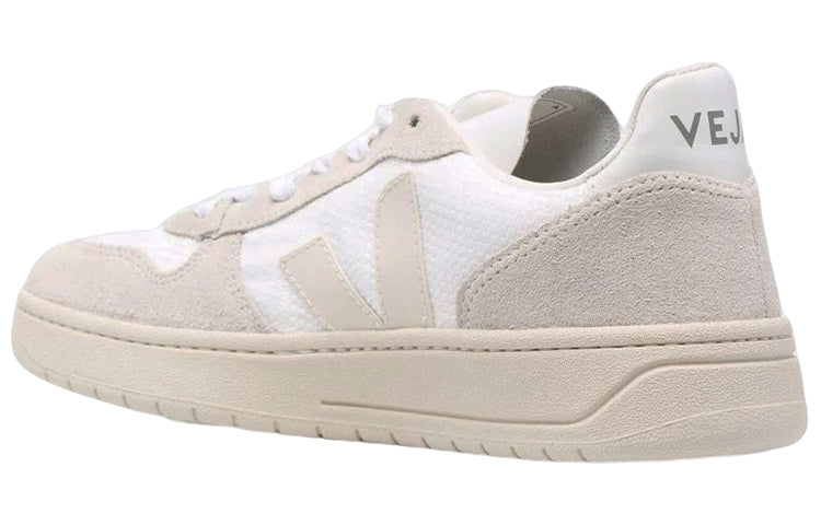 Veja V-10 Low-Top Mesh Sneakers 'White Natural' VX0102499