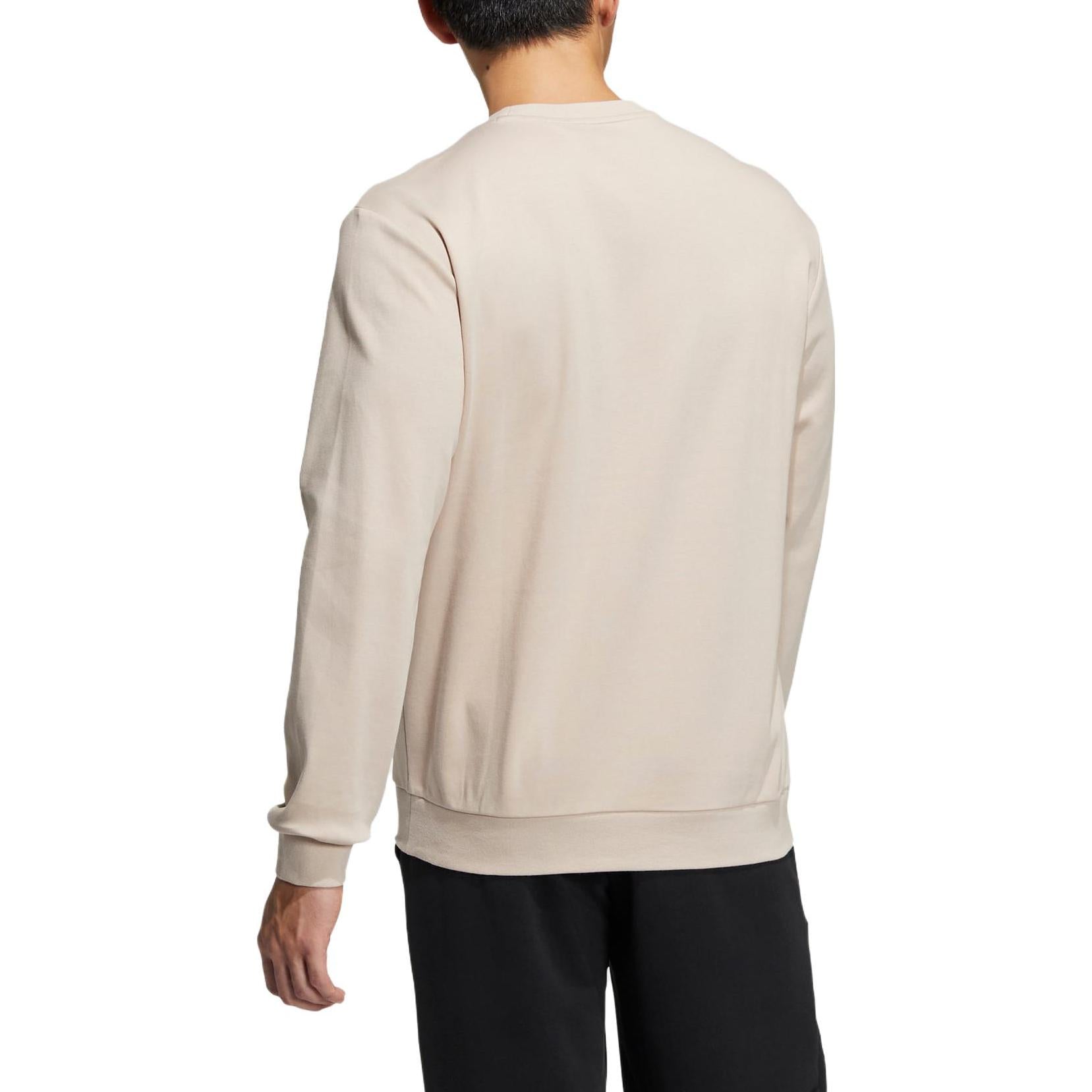 adidas ST GZ LOGO Sweatshirt Asia Sizing 'Tan' IA6953