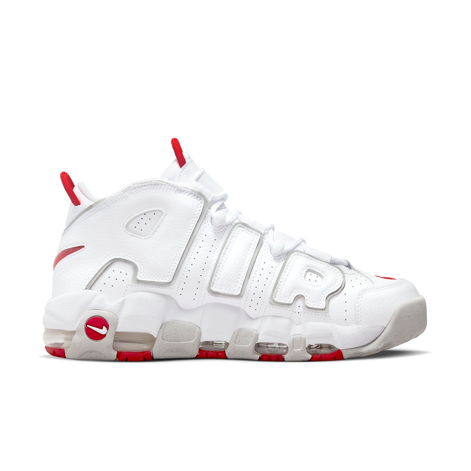 Nike Air More Uptempo '96 'White Grey Red' DX8965-100