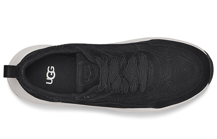 (WMNS) UGG LA Glide Logo Stitch 'Black' 1125031-BLK