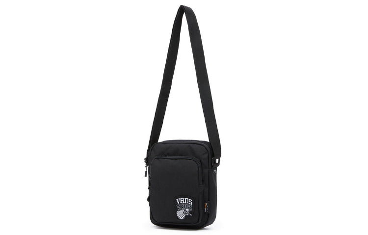 Vans Canvas Single Shoulder Bag 'Black White' VN0A54K1BLK1