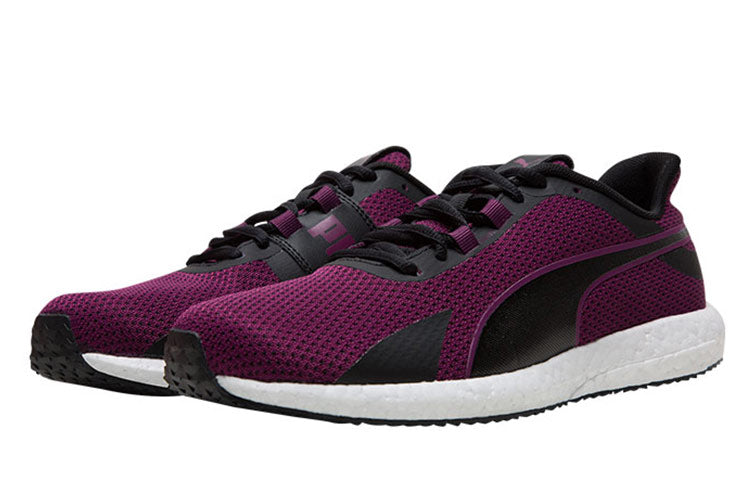 (WMNS) PUMA Mega Nrgy Turbo Running Shoes Black/Purple 190375-03