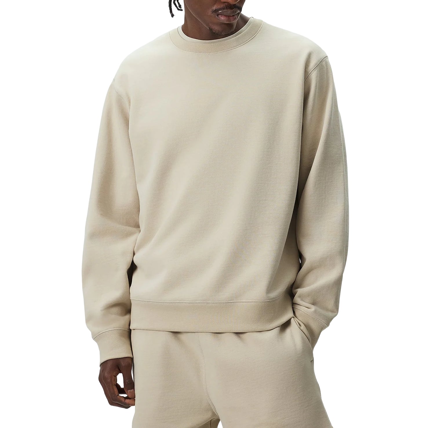 KITH 101 Brushed Terry Rhodes Crewneck 'Hallow' KHM034665-103