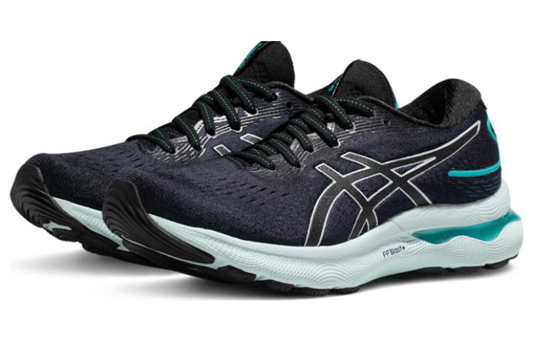 (WMNS) ASICS Gel-Nimbus 24 D 'Black Blue' 1012B199-005