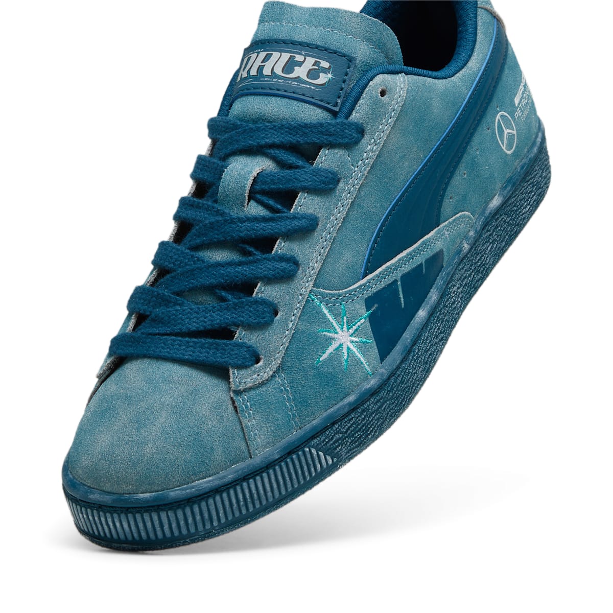 PUMA x Mercedes-AMG Petronas F1 Suede T 'Crews Go Summer' 308119-01