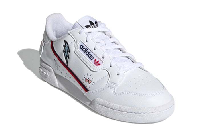 (GS) adidas Continental 80 J 'White Blue Red' FX6067