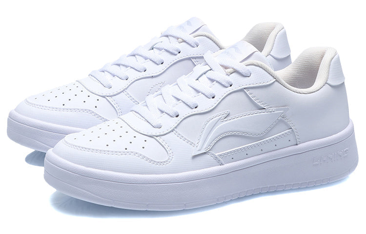 (WMNS) Li-Ning Lifestyle Skate Shoes 'White' AGCS420-6