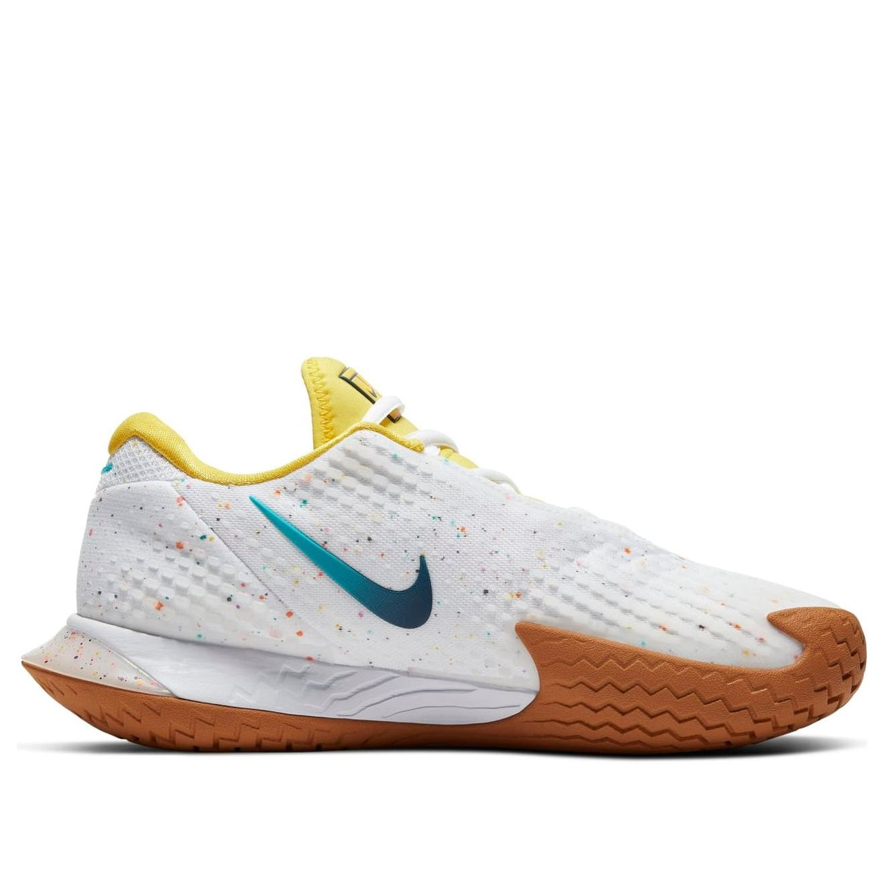 (WMNS) Nike Court Air Zoom Vapor Cage 4 HC 'White Opti Yellow Gum' CD0431-107