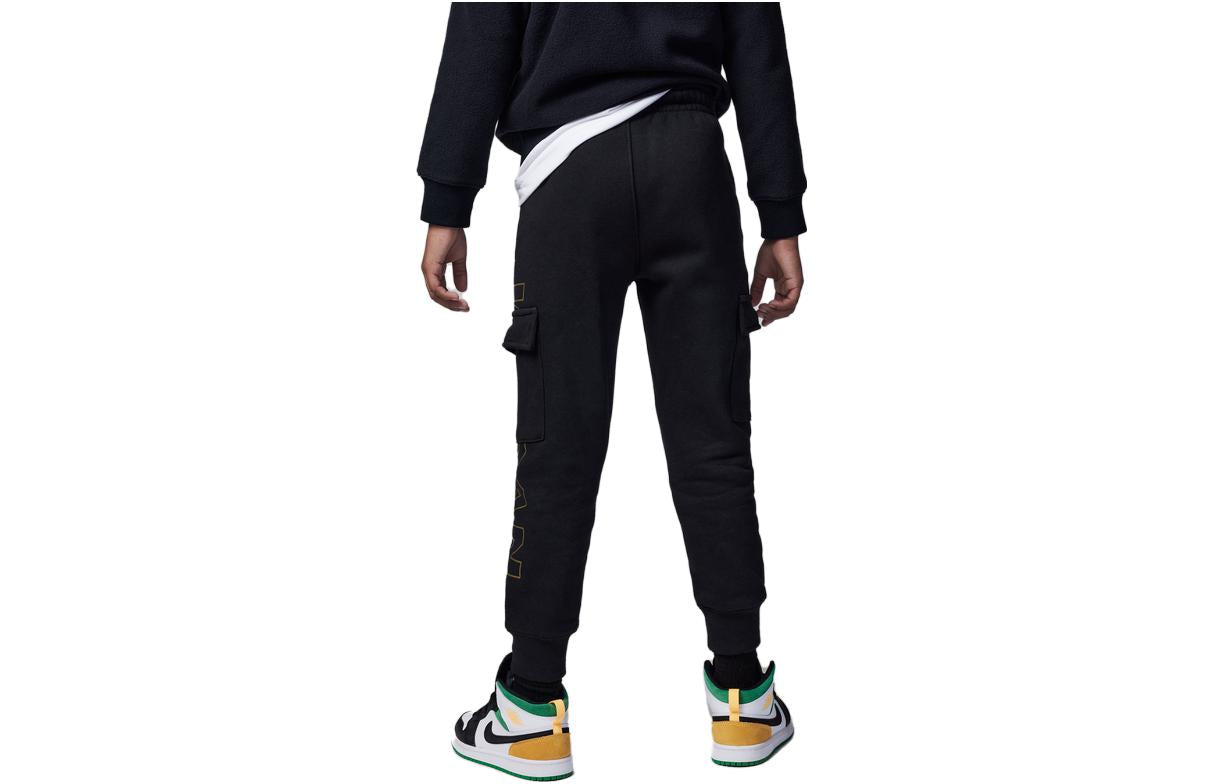 (GS) Air Jordan Sportswear Cargo Pants 'Black' FD0715-010