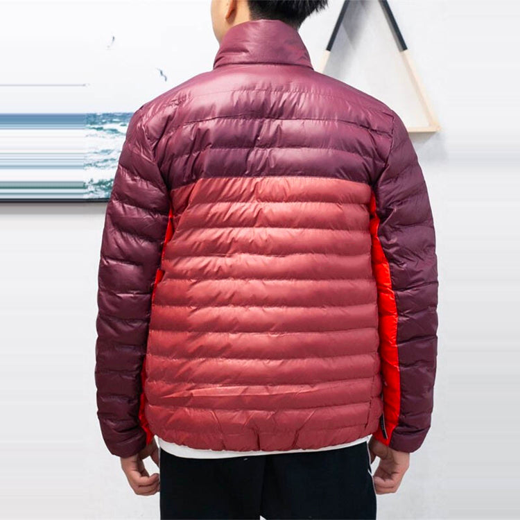 Nike Sportswear Synthetic-fill Colorblock Windproof Jacket Red Brownred BV4686-681