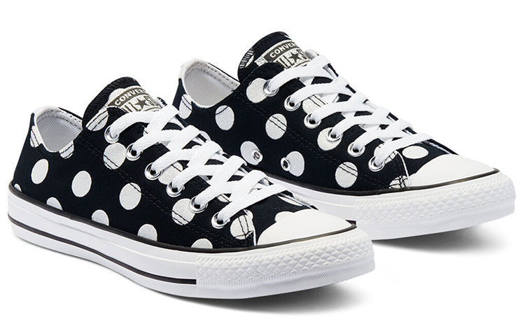 (WMNS) Converse Chuck Taylor All Star Low Top Dot Black/White 569385C